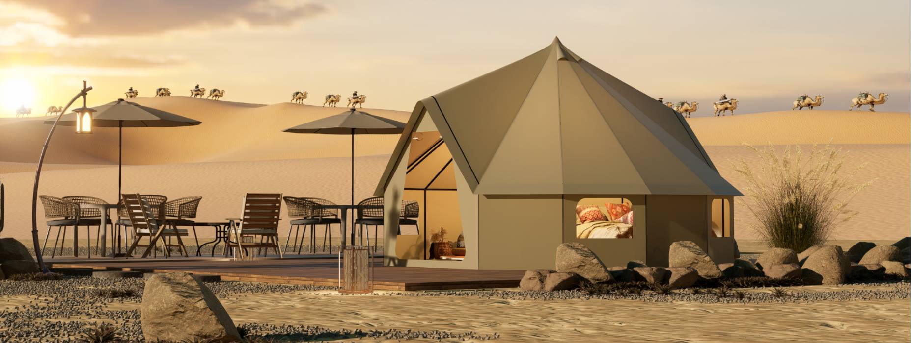 三元区露营酒店帐篷产品